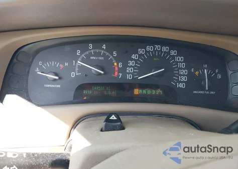 1999 Buick Park Avenue из США, поврежденный, VIN 1G4CW52K4X4627614